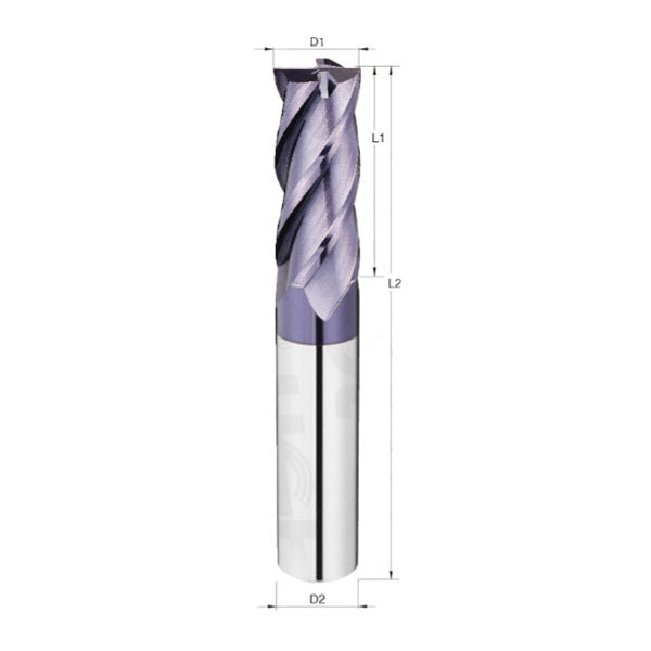 CARBIDE END MILL TiALN 4FT 3/4?