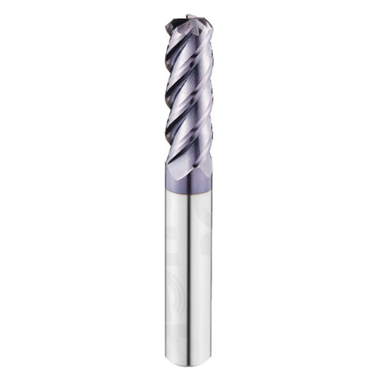 CARBIDE END MILL VARIABLE HELIX 4F 3/8? CHAMFERED C0.020